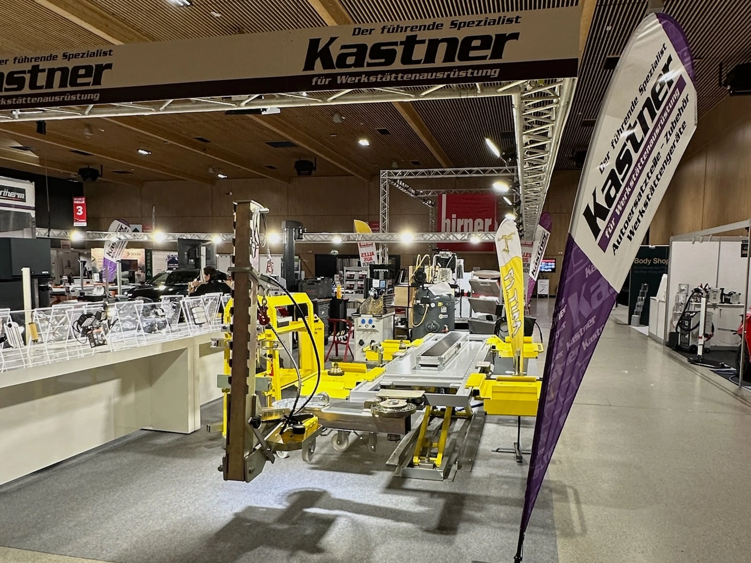 Am Stand von Fa, Kastner Wieselburg 2024